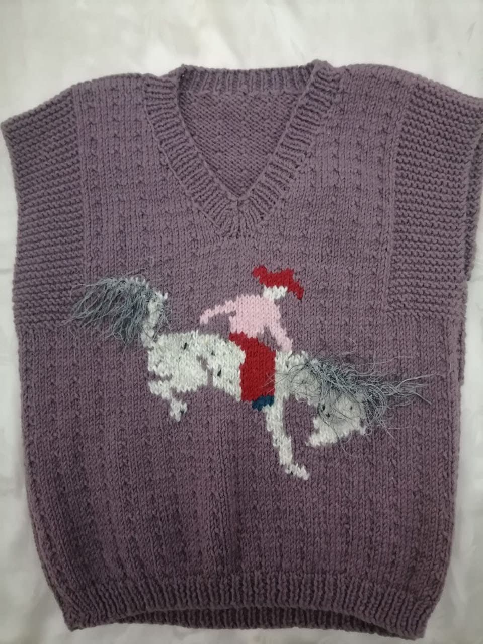 Knit Horse Rider Jersey